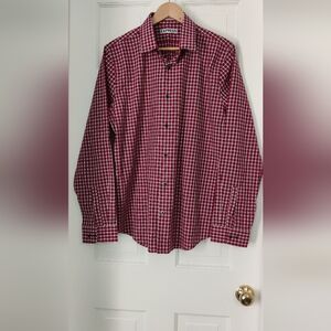 EUC Red Men's shirt PLAID
